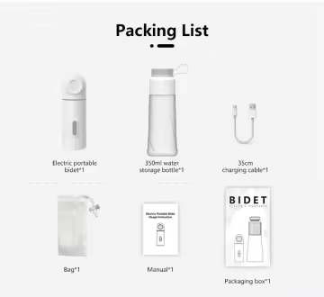 Portable Electric Bidet/Shattaf